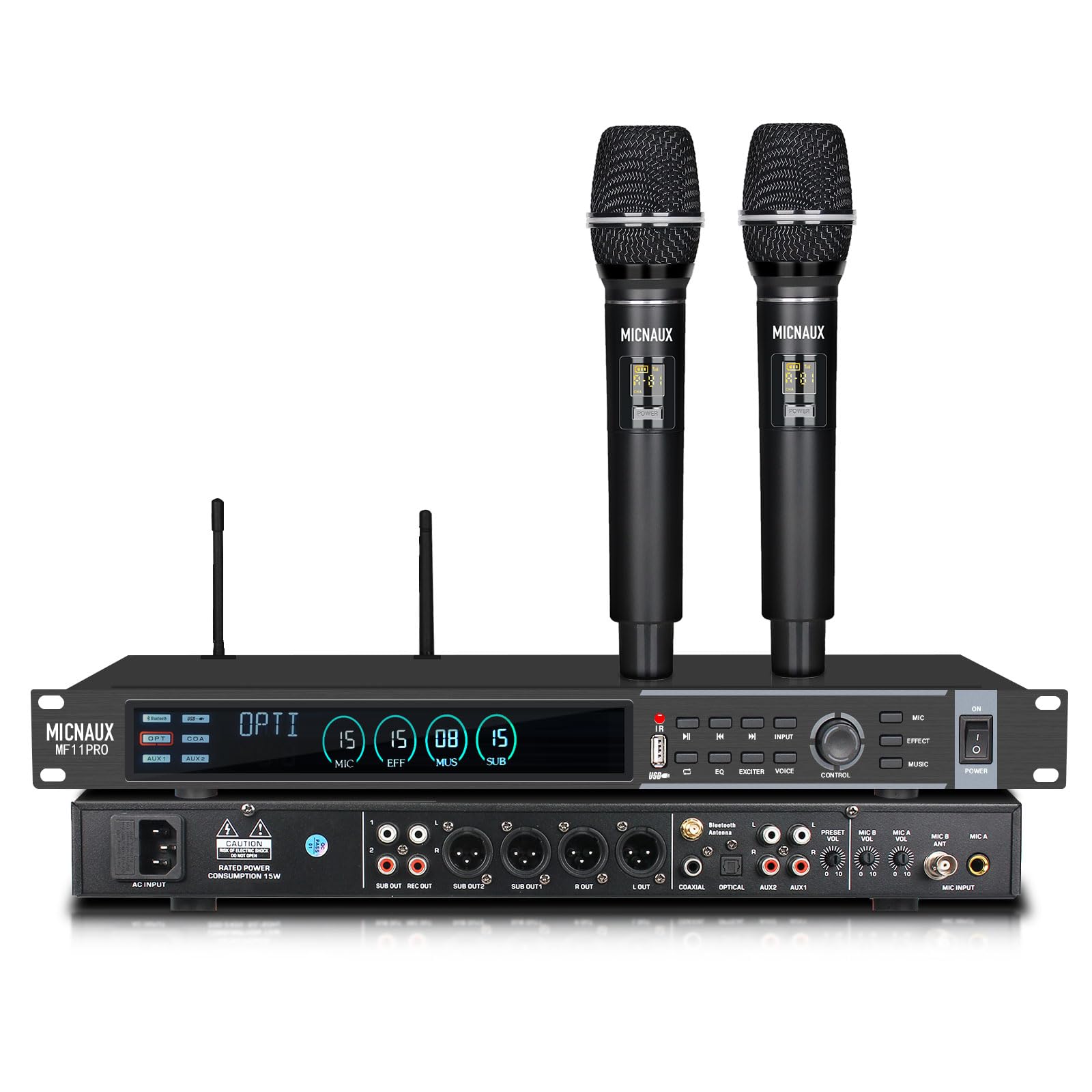 Amazon.com: MICNAUX Digital Karaoke Processor KTV Mixer